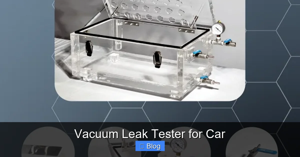 Vacuum Leak Tester for Car