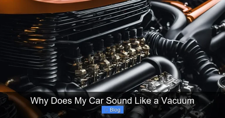 Why Does My Car Sound Like a Vacuum