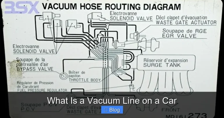 What Is a Vacuum Line on a Car