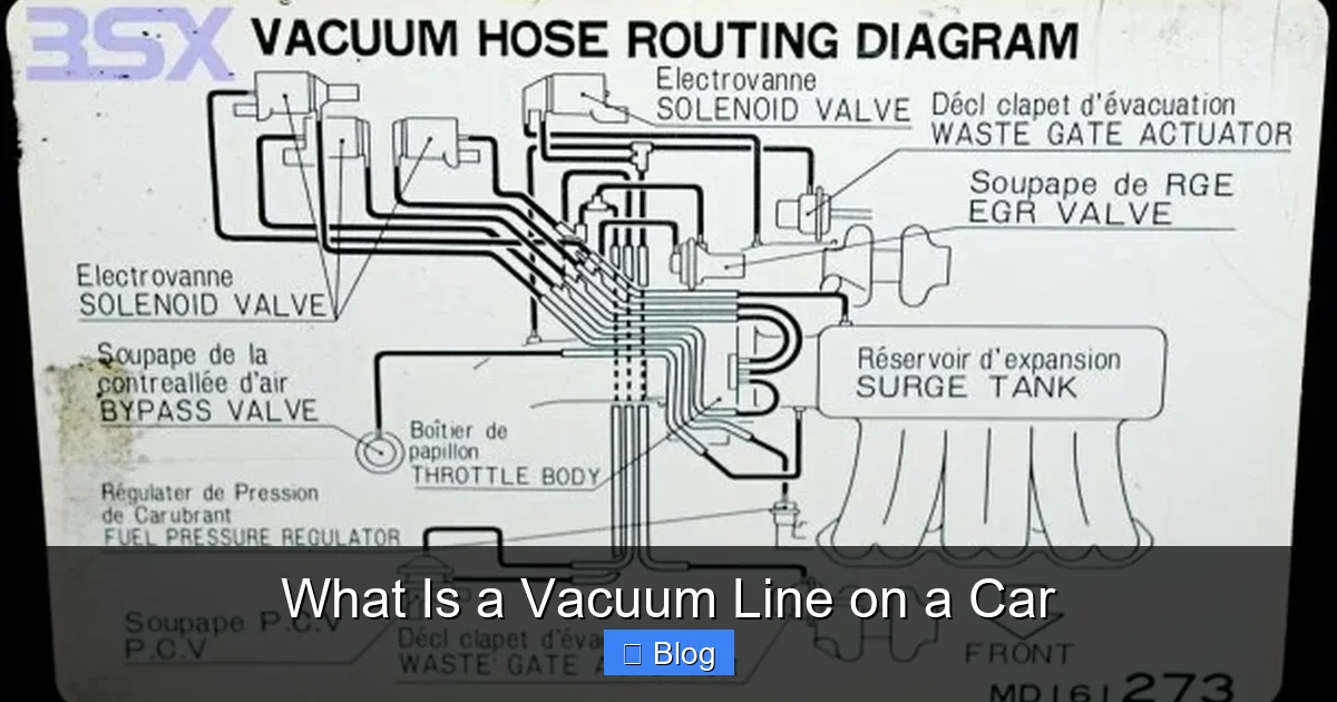 What Is a Vacuum Line on a Car