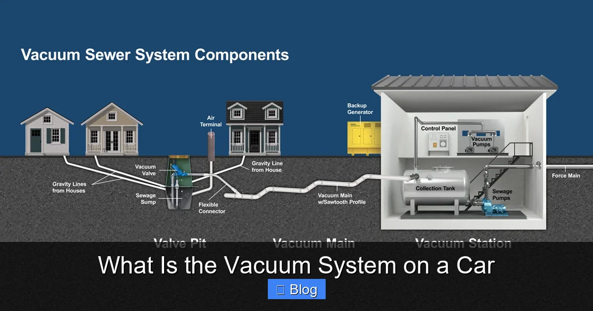 What Is the Vacuum System on a Car