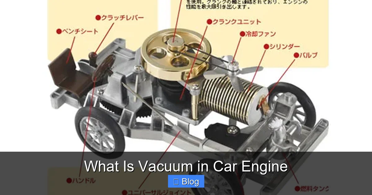 What Is Vacuum in Car Engine