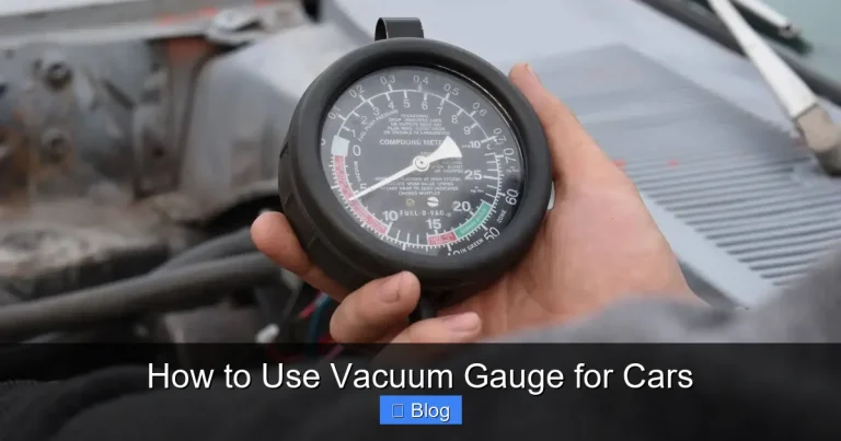 How to Use Vacuum Gauge for Cars