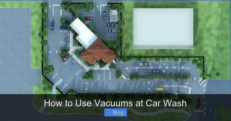 How to Use Vacuums at Car Wash