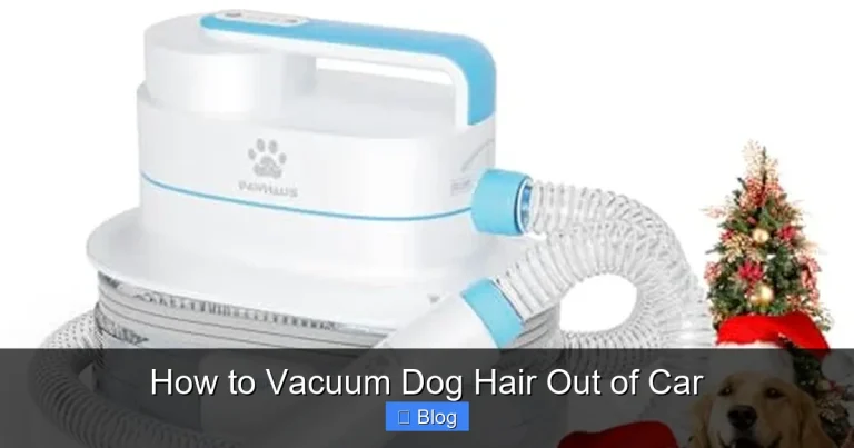 How to Vacuum Dog Hair Out of Car
