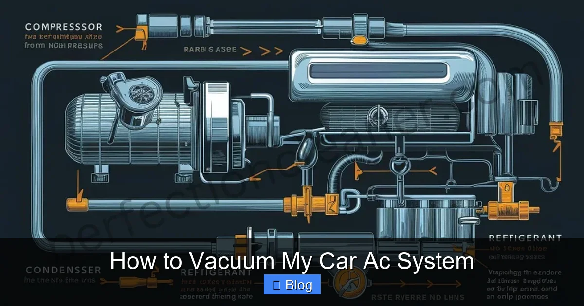How to Vacuum My Car Ac System