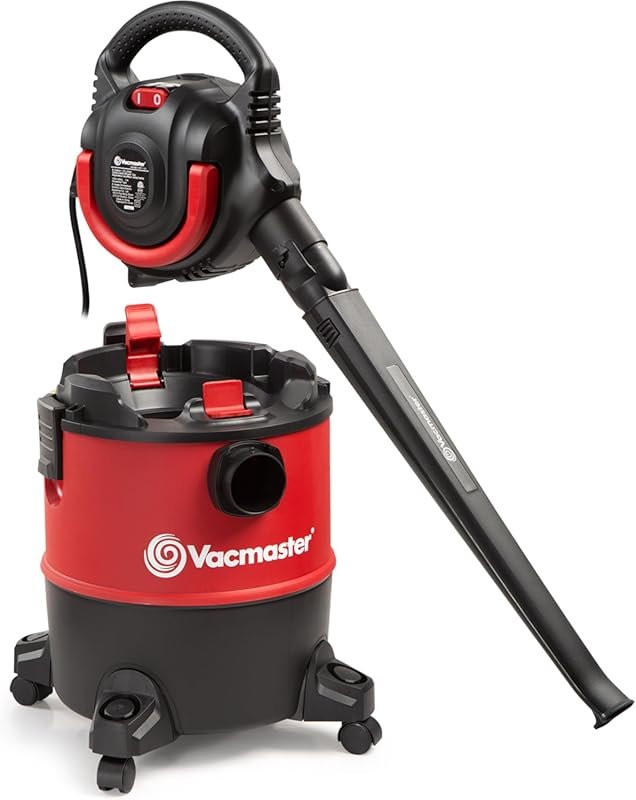 Vacmaster VBVB611PF 6-Gallon 5 Peak HP Wet/Dry Vacuum with Detachable 