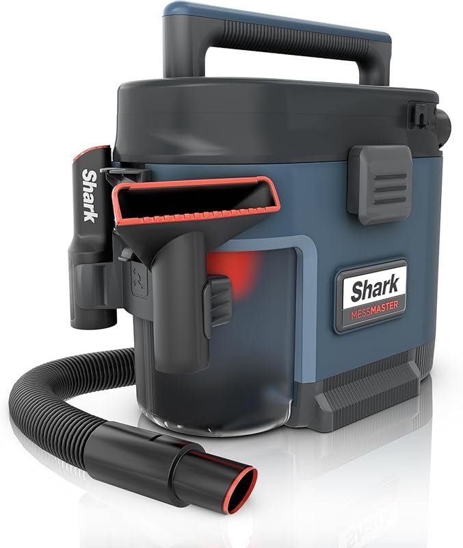 Shark VS101 MessMaster 1-Gallon Corded Portable Wet/Dry Vacuum with Se
