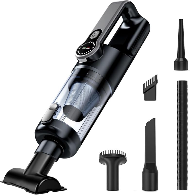 Cordless Handheld Car Vacuum Strong Suction Portable Interior Pet Hair
