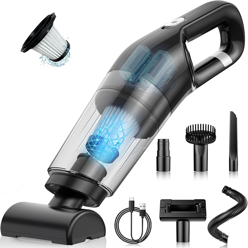High-Power 26,000Pa Cordless Handheld Vacuum Cleaner for Car, Home, Of