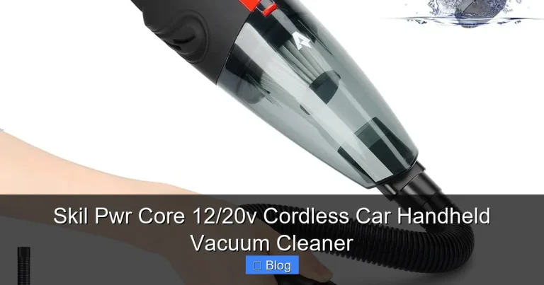 Skil Pwr Core 12/20v Cordless Car Handheld Vacuum Cleaner