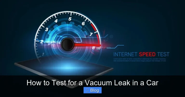 How to Test for a Vacuum Leak in a Car