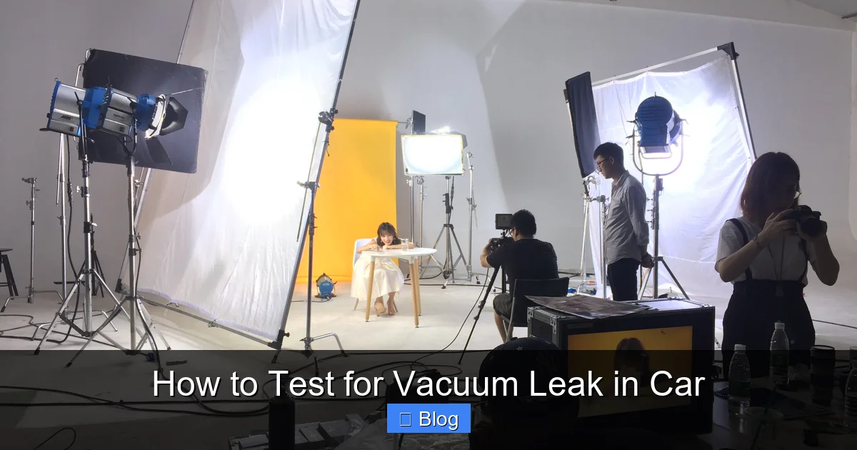 How to Test for Vacuum Leak in Car