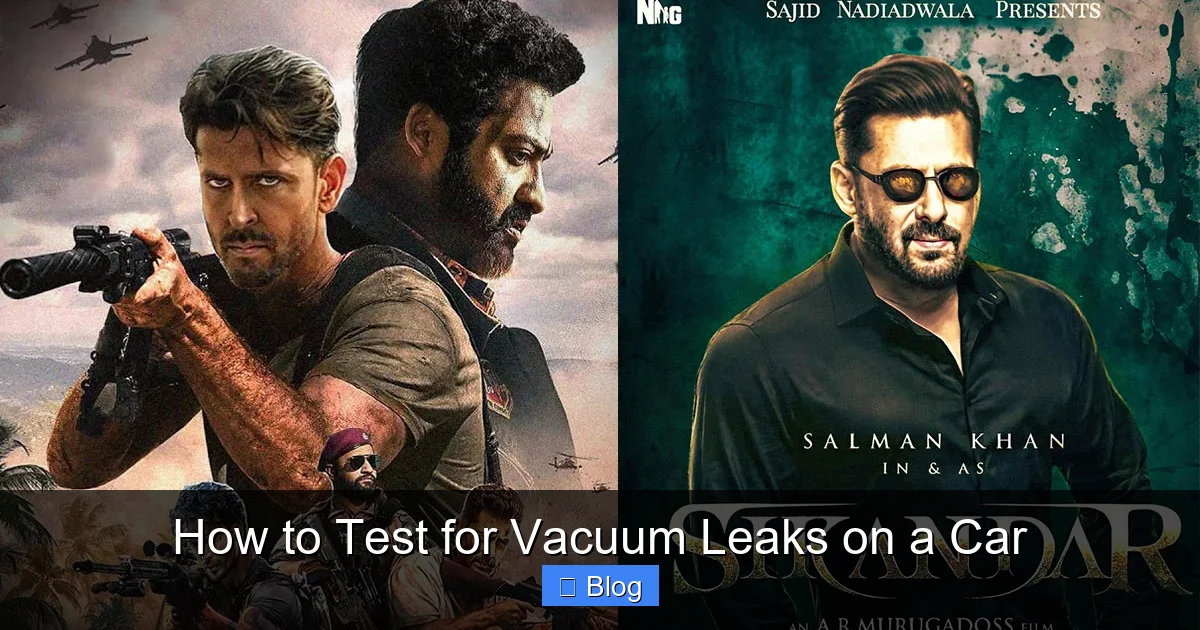 How to Test for Vacuum Leaks on a Car