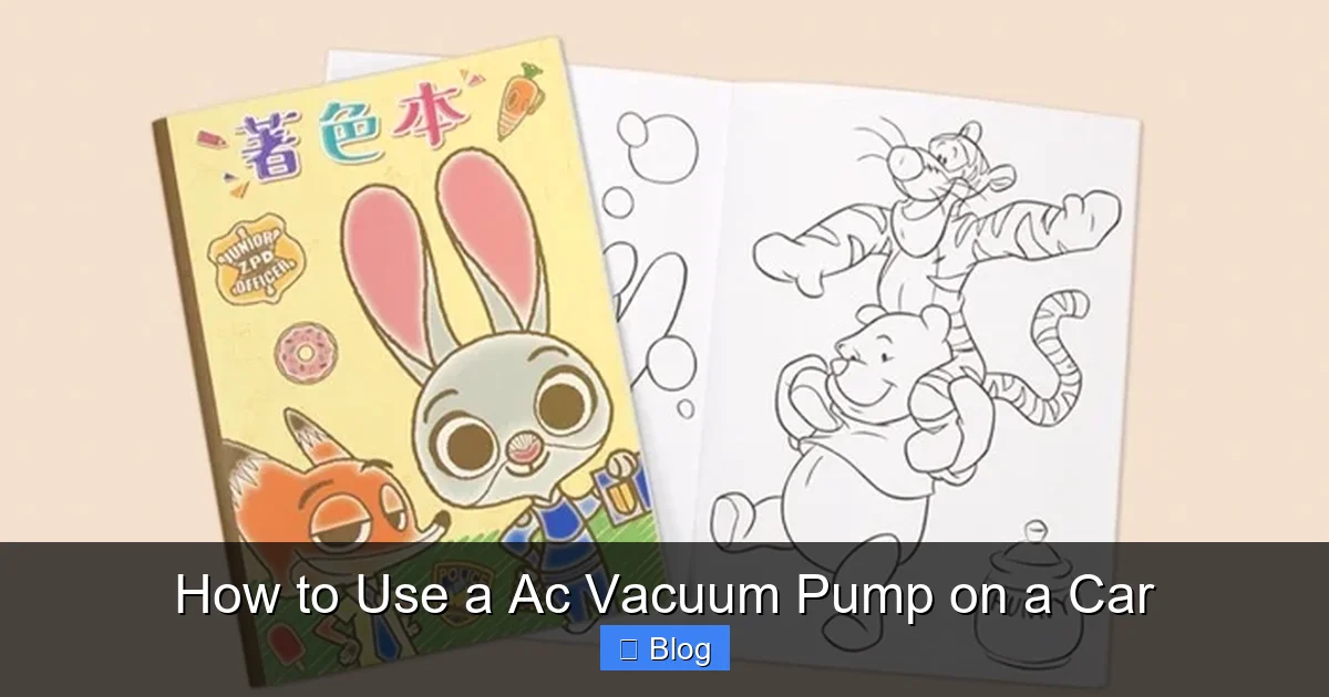 How to Use a Ac Vacuum Pump on a Car