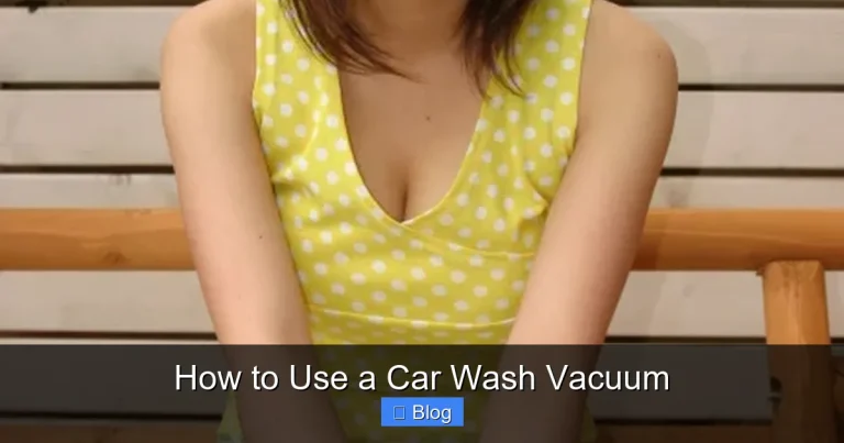 How to Use a Car Wash Vacuum
