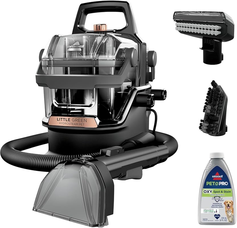 BISSELL Little Green HydroSteam Portable Carpet & Upholstery Cleaner w