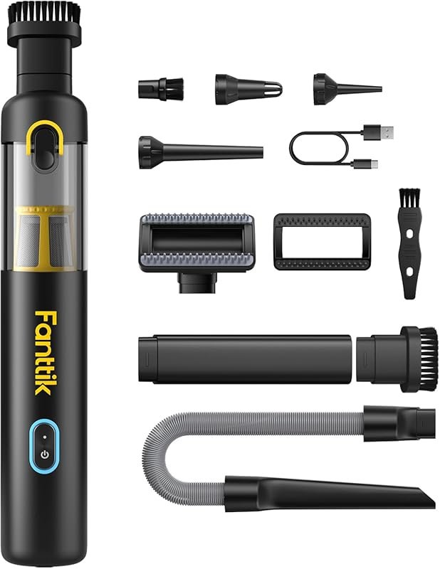 Fanttik Slim V8 APEX 4-in-1 Cordless Mini Vacuum with 19000Pa Suction 