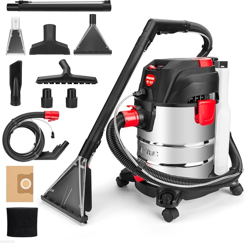 Shop-Vac 5-Gallon 3-in-1 Wet/Dry/Upholstery Shampoo Vacuum with 4.5 HP