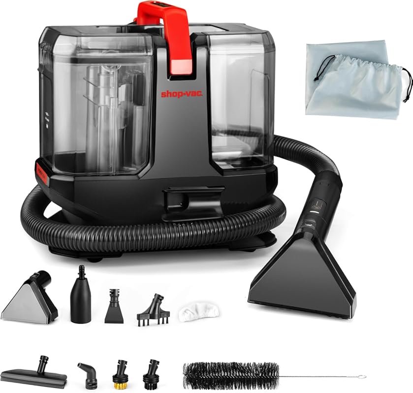 Shop-Vac Portable Carpet Cleaner with 212°F Steam Heating System 4 Cle