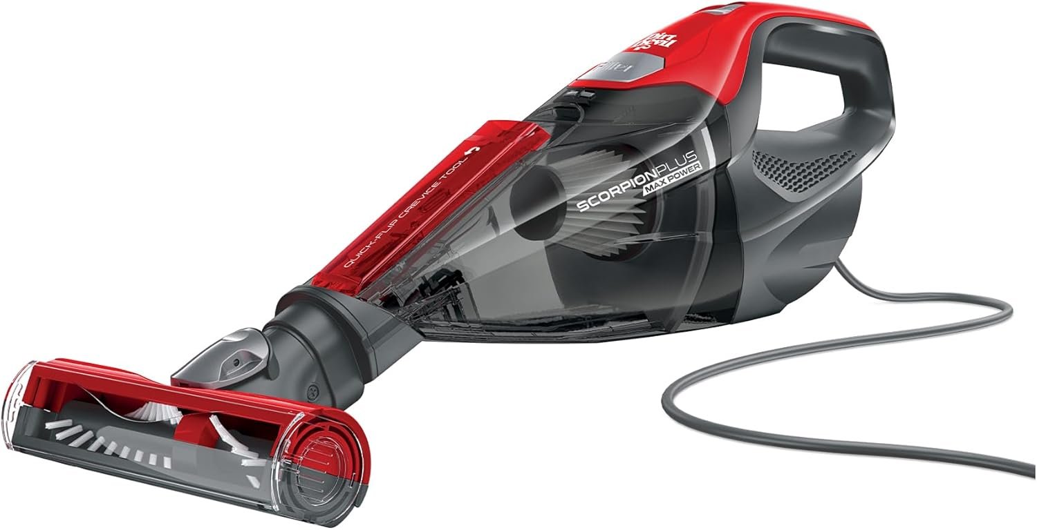 Dirt Devil Scorpion Plus Handheld Corded Vacuum with Powerful Suction 