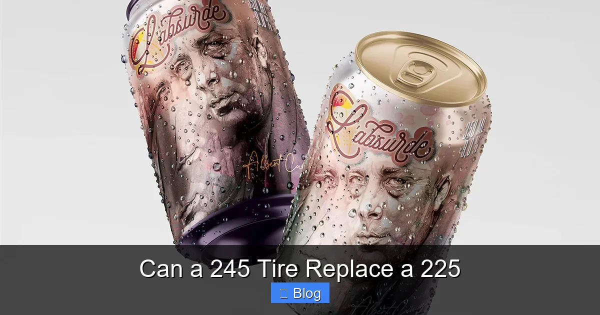 Can a 245 Tire Replace a 225