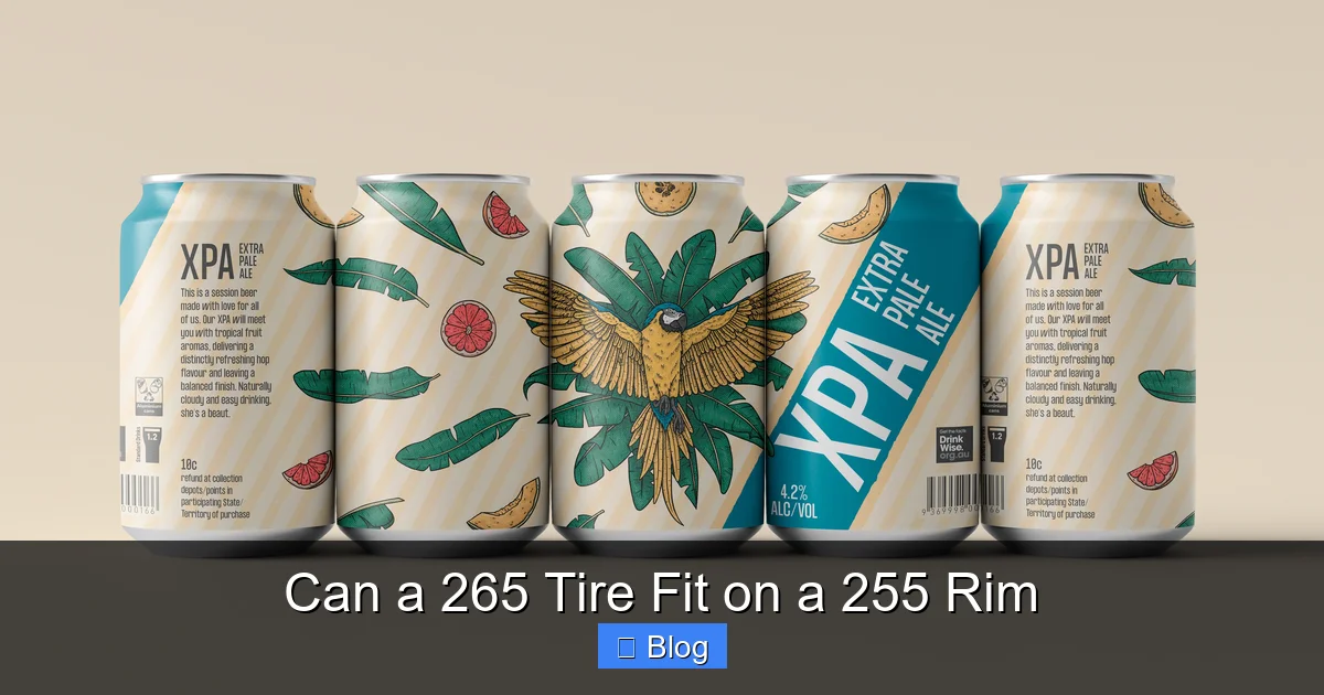 Can a 265 Tire Fit on a 255 Rim
