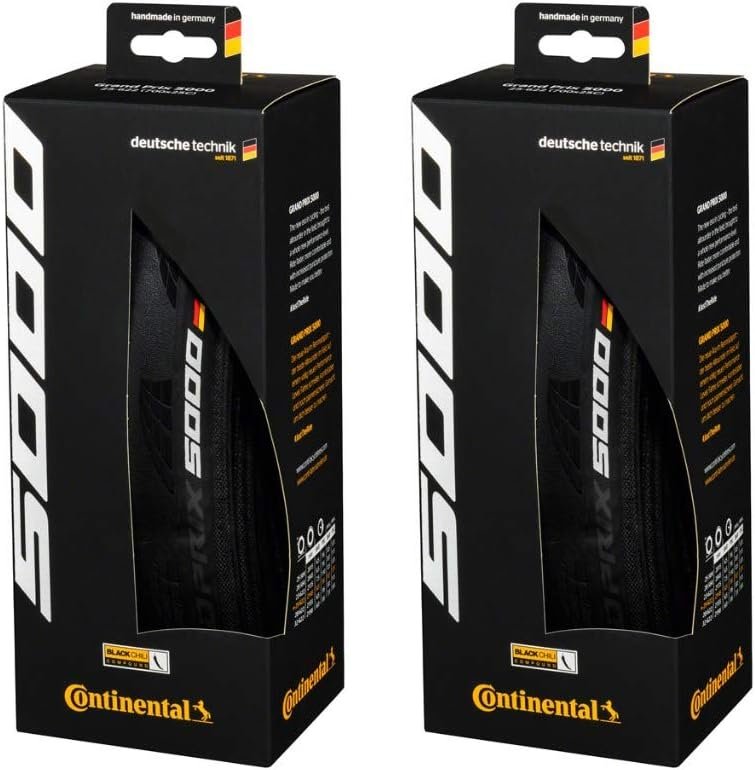 Continental Grand Prix 5000 High Performance Road Bike Tires, Premium