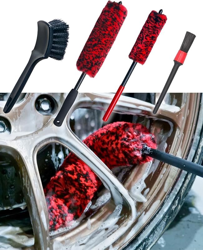 4-Piece Wheel Brush Kit