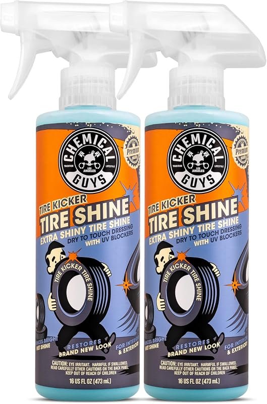 Chemical Guys Tire Kicker Extra Glossy Tire Shine Spray for Rubber and