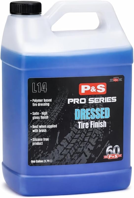 P&S Professional Detail Products Dressed Tire Finish Water-Based High-