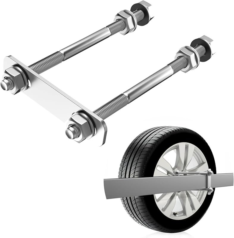 Universal Heavy Duty Spare Tire Carrier Mount for Boat and Utility Tra