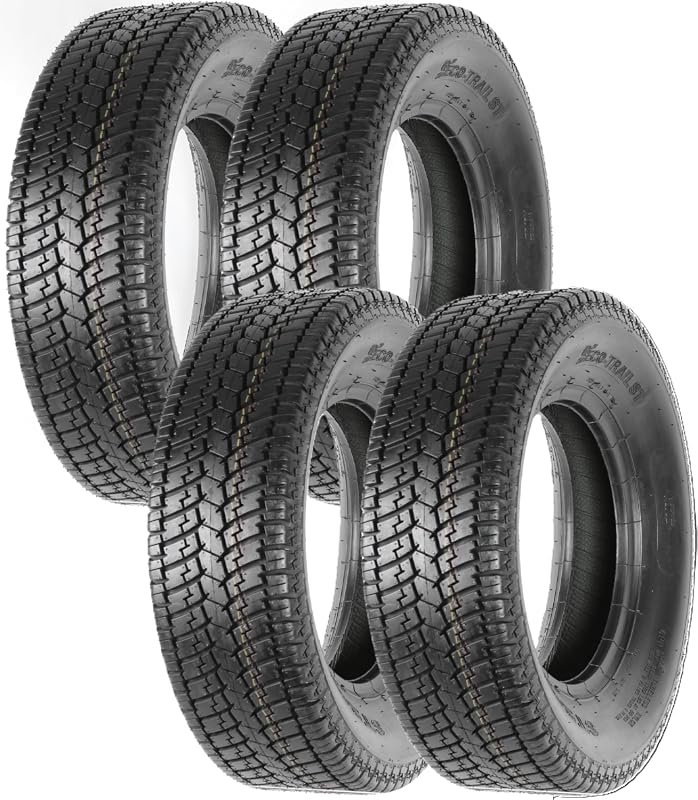 eCustomrim ST205/75D14 14-Inch 6-Ply Heavy Duty Trailer Tire
