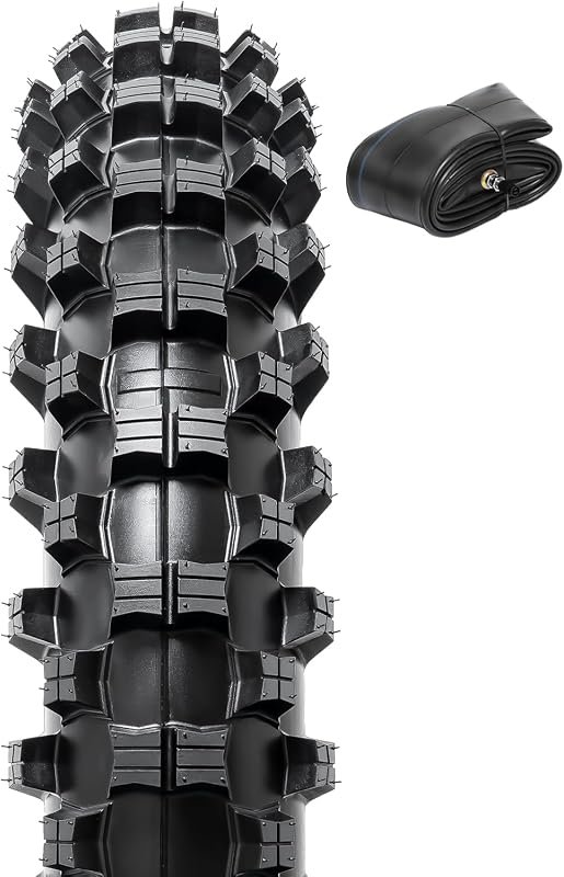110/100-18 Dirt Bike Tire and Inner Tube Set
