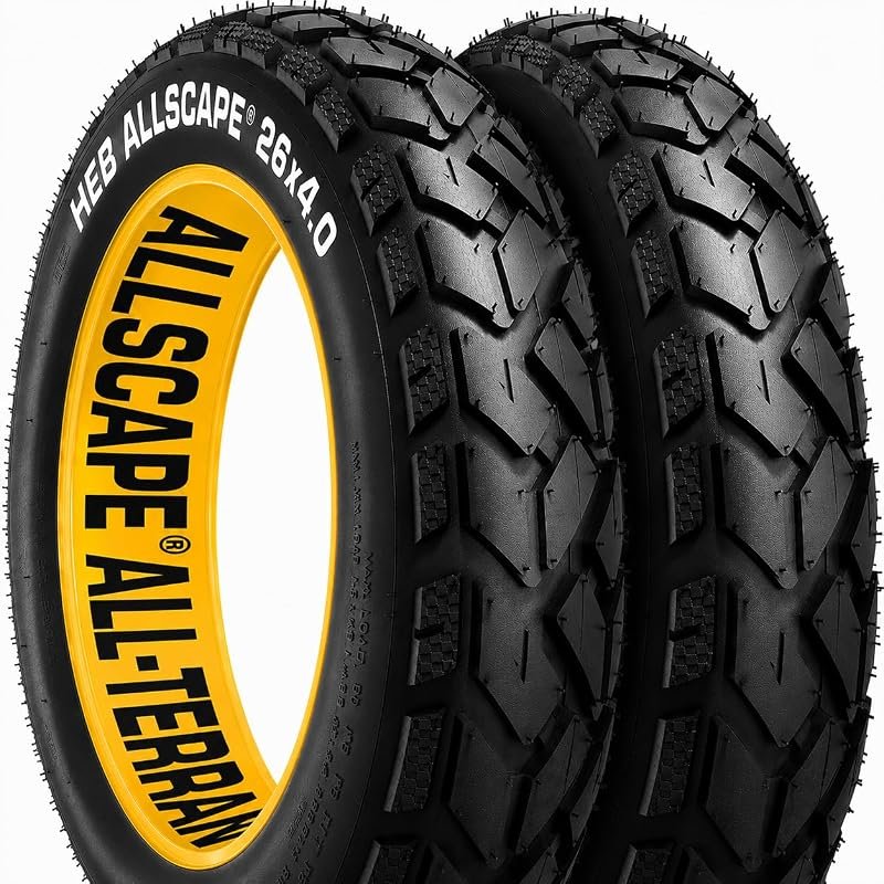 HEB ALLSCAPE Fat E-Bike Tires Puncture Resistant Heavy Duty Performanc