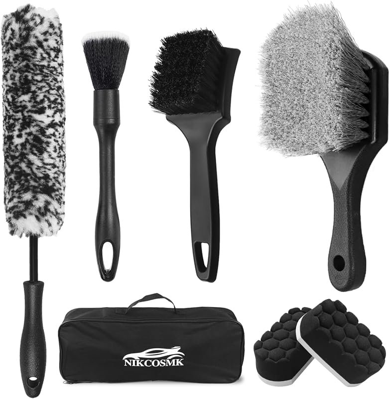 7-Piece Car Wheel Brush Kit