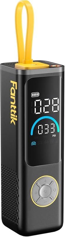 Fanttik X9 APEX 150PSI Portable Cordless Tire Inflator with Power Bank