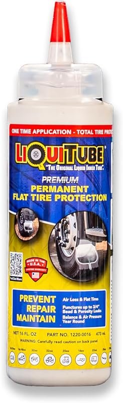 Premium Heavy Duty Tire Sealant, Permanent Flat Protection for Trailer