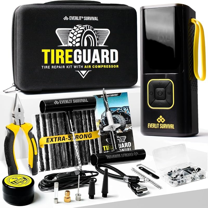 EVERLIT Cordless Tire Repair Kit