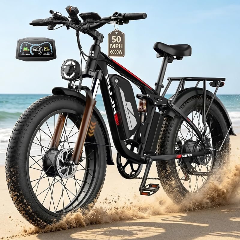 PU23 6000W Dual Motor E-Bike
