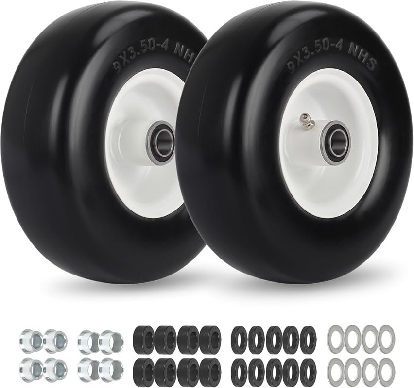 9x3.50-4 Mower Tire Assembly