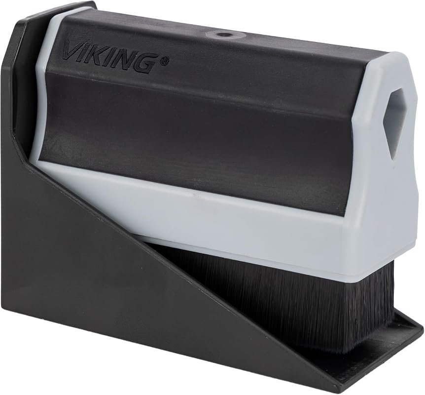 VIKING V+ Tire Shine Applicator Brush with Storage Stand for Professio