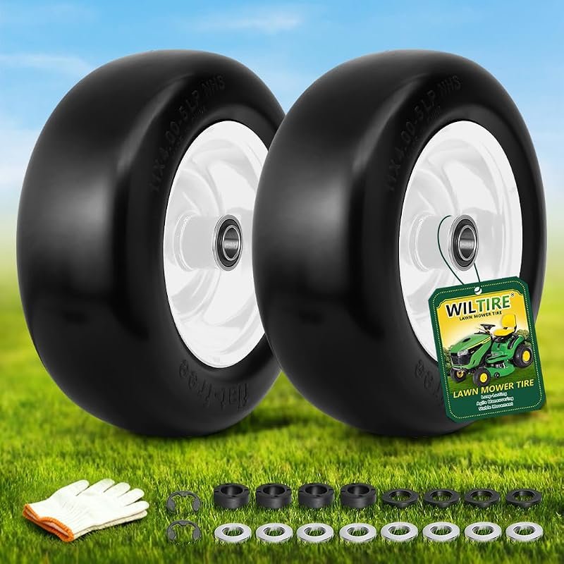 Flat Free Lawn Mower Tire