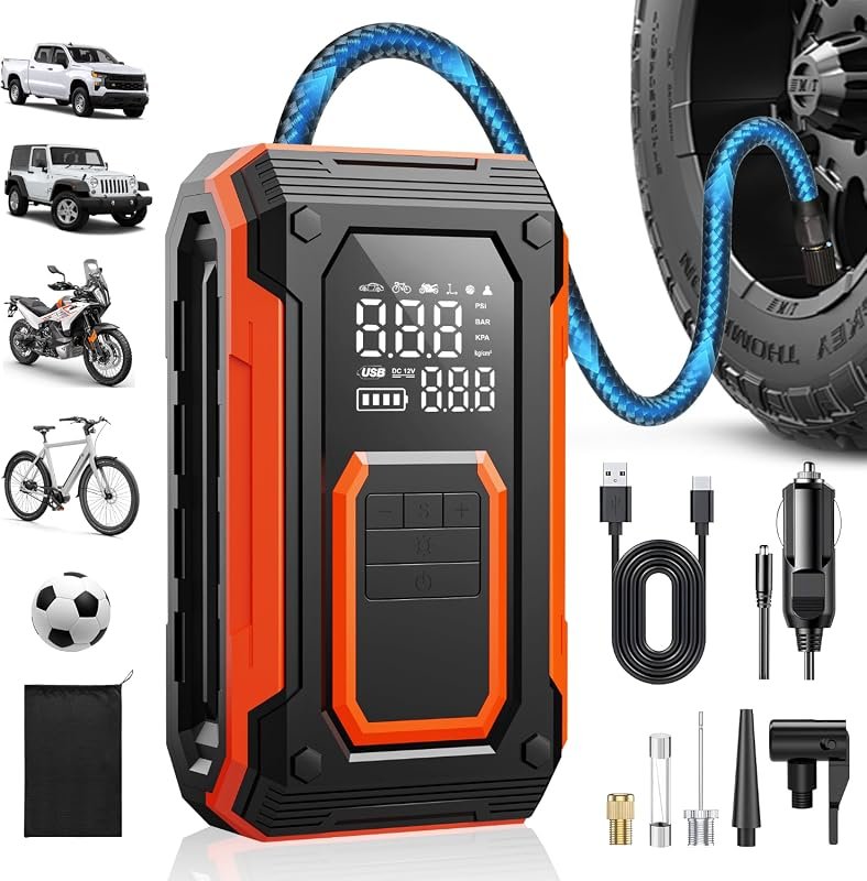 Portable Cordless Tire Inflator